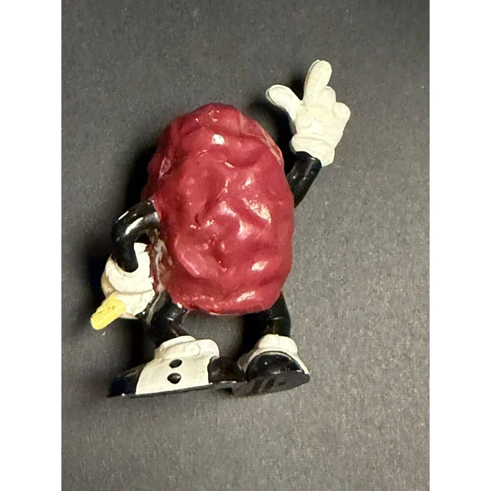 Vintage California Raisins Singer Figure Microphone‎ Applause 1988